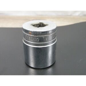 Snap-on 7/8"‎ 8-Point Socket SW-428 Made in USA Industrial Tool 1/2" Drive